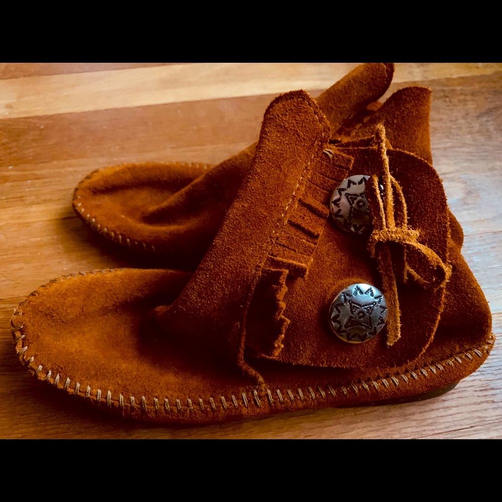 Minnetonka ankle moccasins